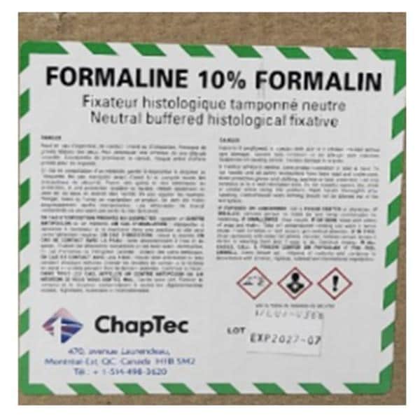Buffered Formalin 10% Formalin Solution NBF 20uL 200/Ca, 200 CA/CA