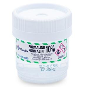 Formalin Buffered Formalin 10% Neutral Buffered Formalin 20uL 100/Ca
