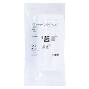 IPS e.max CAD Crystall Stain Olive Refill 1 Gm