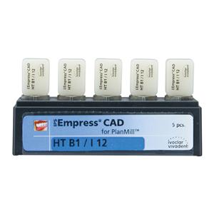 IPS Empress CAD HT Milling Blocks High Translucency I12 B1 For PlanMill 5/Bx