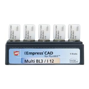 IPS Empress CAD Multi Milling Blocks I12 BL3 For PlanMill 5/Bx