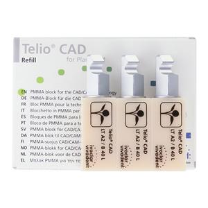 Telio CAD LT LT Milling Blocks Low Translucency B40L A2 For PlanMill 3/Bx