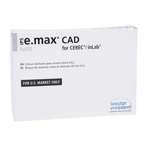 IPS e.max CAD HT Milling Blocks High Translucency C14 A1 For CEREC 5/Bx