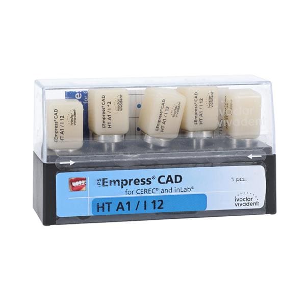 IPS Empress CAD HT Milling Blocks High Translucency I12 A1 For CEREC 5/Bx