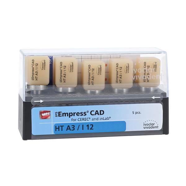 IPS Empress CAD HT Milling Blocks I12 A3 For CEREC 5/Bx