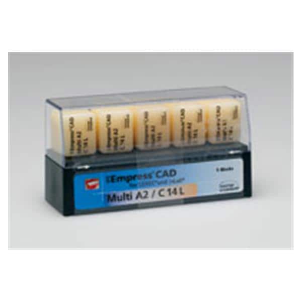 IPS Empress CAD Multi Milling Blocks Multi-Chromatic C14L BL1 For CEREC 5/Bx