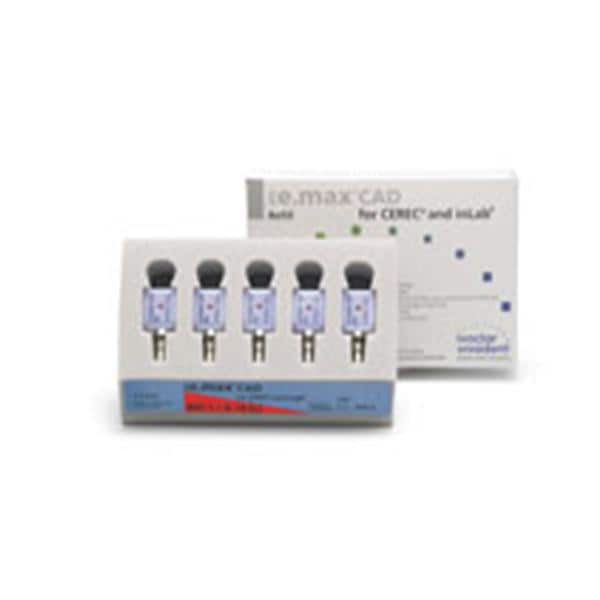 IPS e.max CAD MO Milling Blocks Medium Opacity A14 (L) MO 0 For CEREC 5/Pk