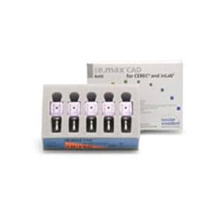 IPS e.max CAD LT Milling Blocks Low Translucency A16 (L) A1 For CEREC 5/Bx