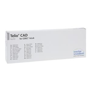 Telio CAD LT Milling Blocks Low Translucency B40L B1 For CEREC 9/Bx