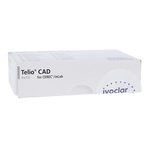Telio CAD LT Milling Blocks Low Translucency B55 A1 For CEREC 3/Bx