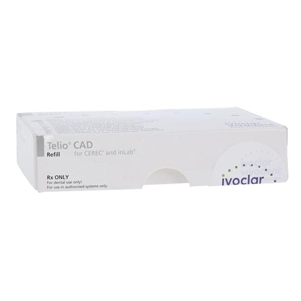 Telio CAD LT Milling Blocks Low Translucency A16 (S) A3 For CEREC 3/Bx