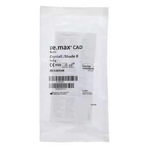 IPS e.max CAD Crystall Shade 0 Refill 3Gm/Ea