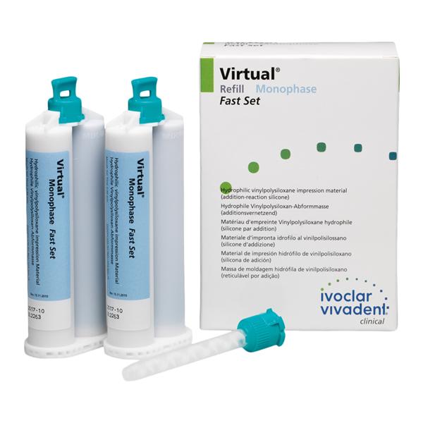 Virtual Impression Material Fast Set 50 mL Monophase 2/Pk