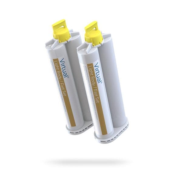 Virtual Impression Material Fast Set 50 mL Light Body Refill Package 2/Pk