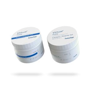 Virtual Impression Material Putty Regular Set 300 mL Refill 2/Pk