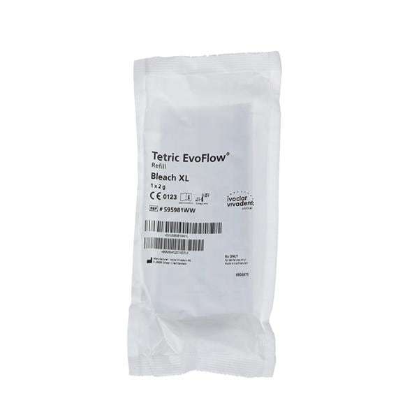 Tetric EvoFlow Flowable Composite Bleach XL Syringe Refill Ea
