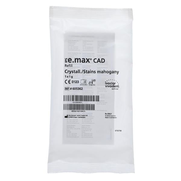 IPS e.max CAD Colorant Crystall Acajou Recharge de seringue 1 g/ch.