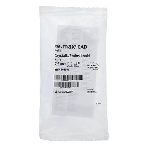 IPS e.max CAD Colorant Crystall Kaki Recharge de seringue 1 g/ch.