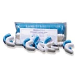 Single Arch Fluoride Trays Small White / Blue 100/Bg