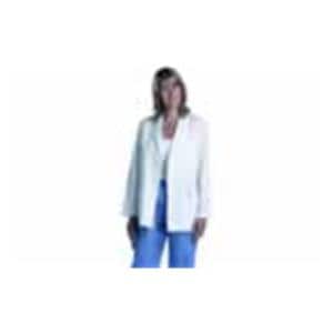 Mobb Half Length Lab Coat Unisex Large White Ea