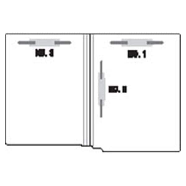 Double Pocket Fold W/Pc#1 25/Pk