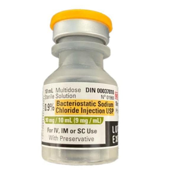 Sodium Chloride F/Inj w/Preser 25/Caisse