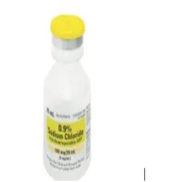 Sod Cl.9% IV Injection Solution Hospira 20mL Non-DEHP/Non-PVC Strl Vl 25Vl/Bx