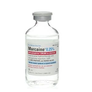 Marcaine IM/IV Injection 0.5% Bottle 10/Package