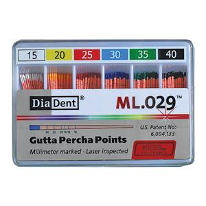 Diadent Gutta Percha Points Size 25 120/Bx