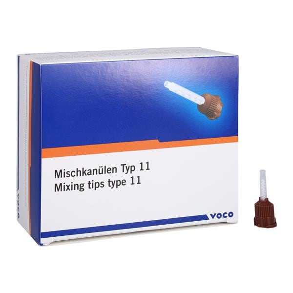 Bifix QM Embouts mélangeurs Brun Seringue QuickMix 50/paquet