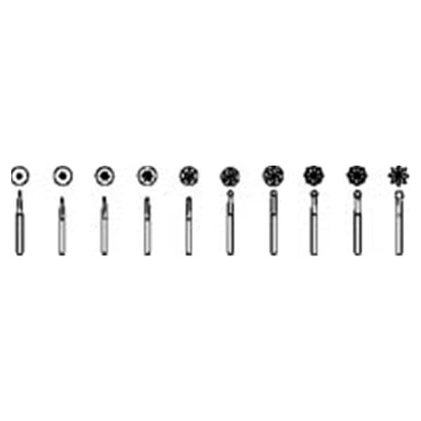 Arcona Select Carbide Bur Operative Friction Grip 1/2 10/Pk