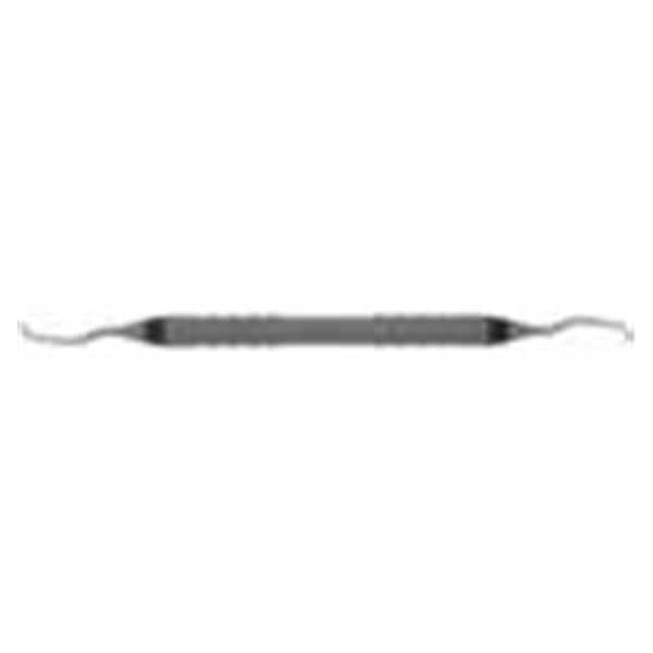 Curette Langer rigide Dbl.extrémité 1/2 Satin Steel Colours 7 Immunity Steel Ch.