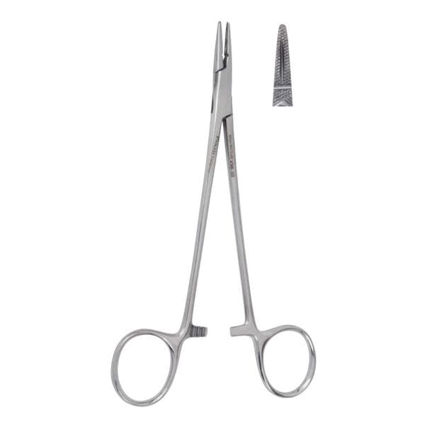 Vantage Needle Holder Crile Wood Stainless Steel Ea