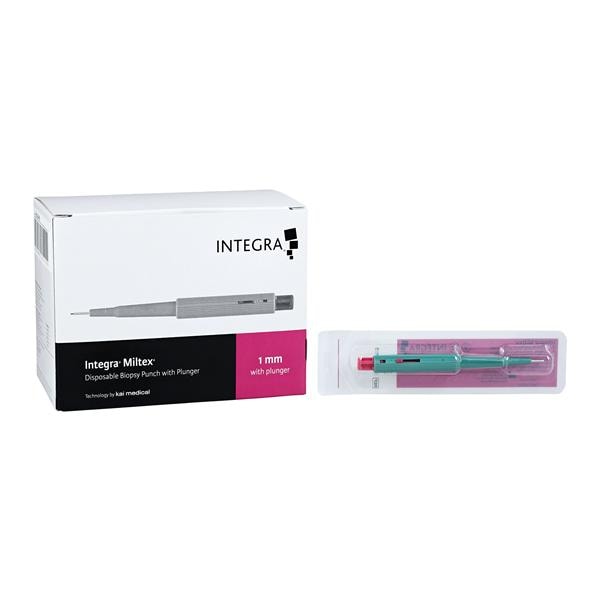 Keyes Biopsy Punch 1mm Sterile Disposable 25/Bx