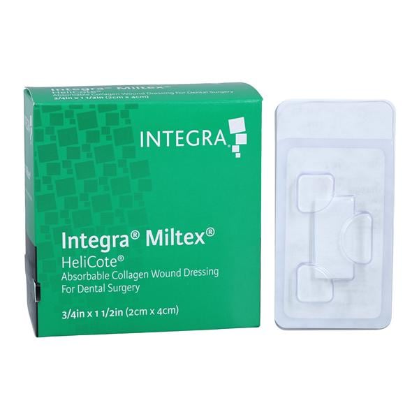 HeliCote Collagen Surgical Dressing 3/4x1-1/2" Sterile