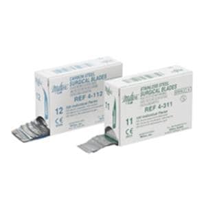 Lame Chirurgical 21 Vertébral Acier inoxydable Stérile Jetable 100/boîte