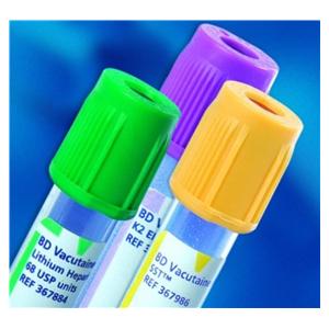 Vacutainer Plus PST Venous Blood Collection Tube LtGrn 3.5mL Hmgrd Clsr 100/Bx, 10 BX/CA