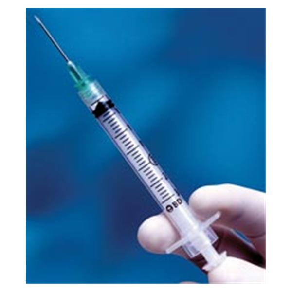 Syringe/Needle 3cc 25gx5/8" Integra Safety Shelf Pack 100/Bx, 4 BX/CA