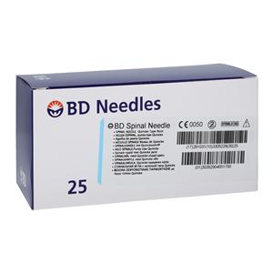 Needle Spinal Quincke 25gx3" Sterile 25/Bx