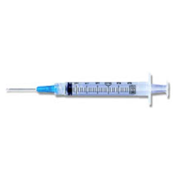 Syringe/Needle 3cc 23gx1" Conventional 100/Bx