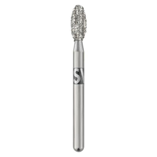 Piranha Fraise diamantée Prise par friction 379-023SC Super rugueuse 25/paquet