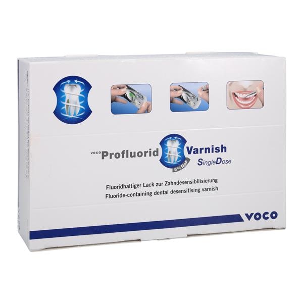 ProFluorid Vernis Fluorure Unidose 5 % de NaF 0,4 mL Assortis 48/boîte