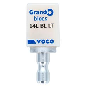 Grandio blocs LT Milling Blocks Low Translucency 14L BL For CEREC 5/Pk