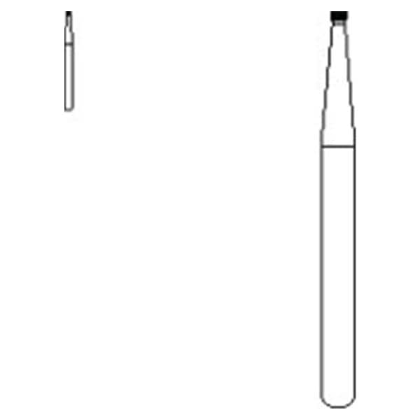 Fraise en carbure Opératoire Angle droit 34 10/paquet