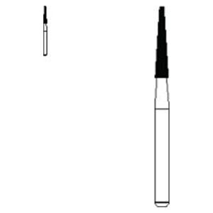 Carbide Bur Safe End Friction Grip 5/Pk